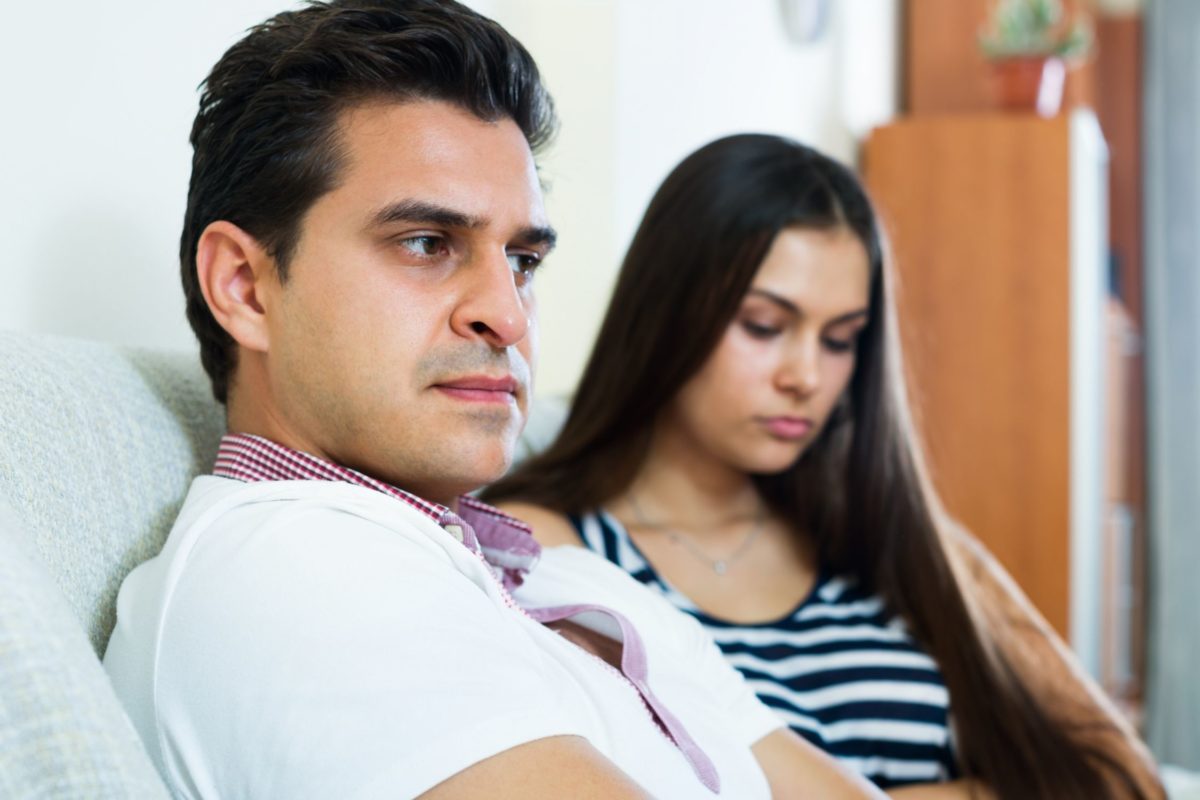 Couple in therapy