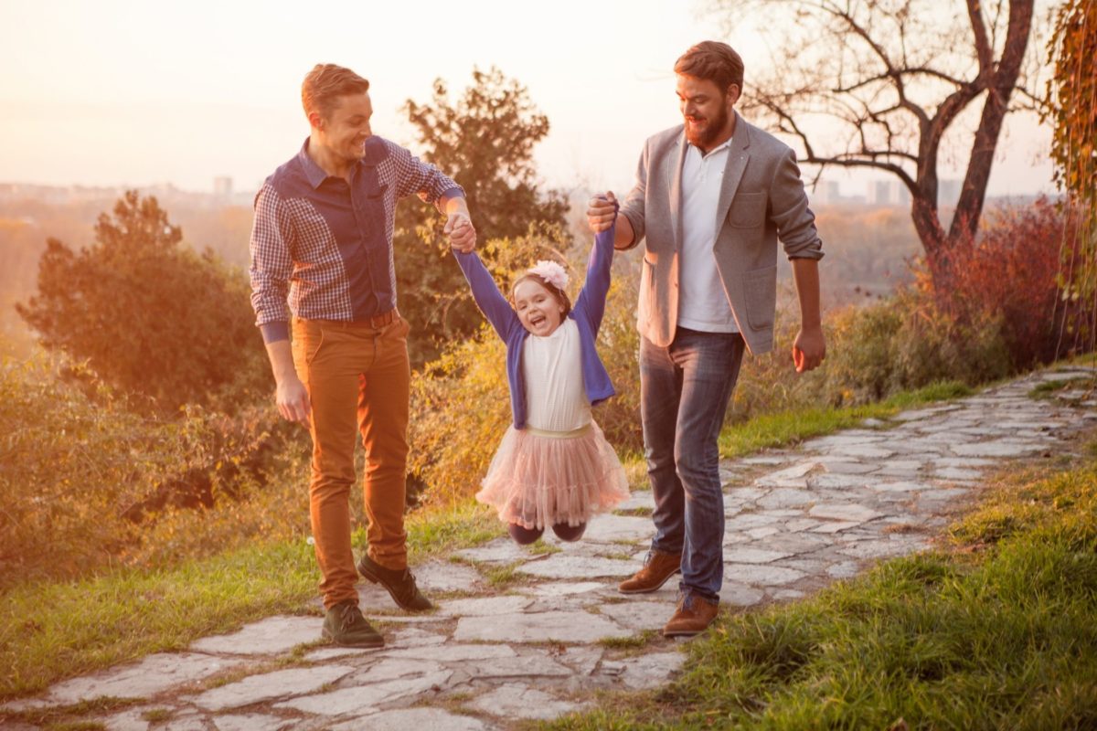 Couple and their child Couple and their child