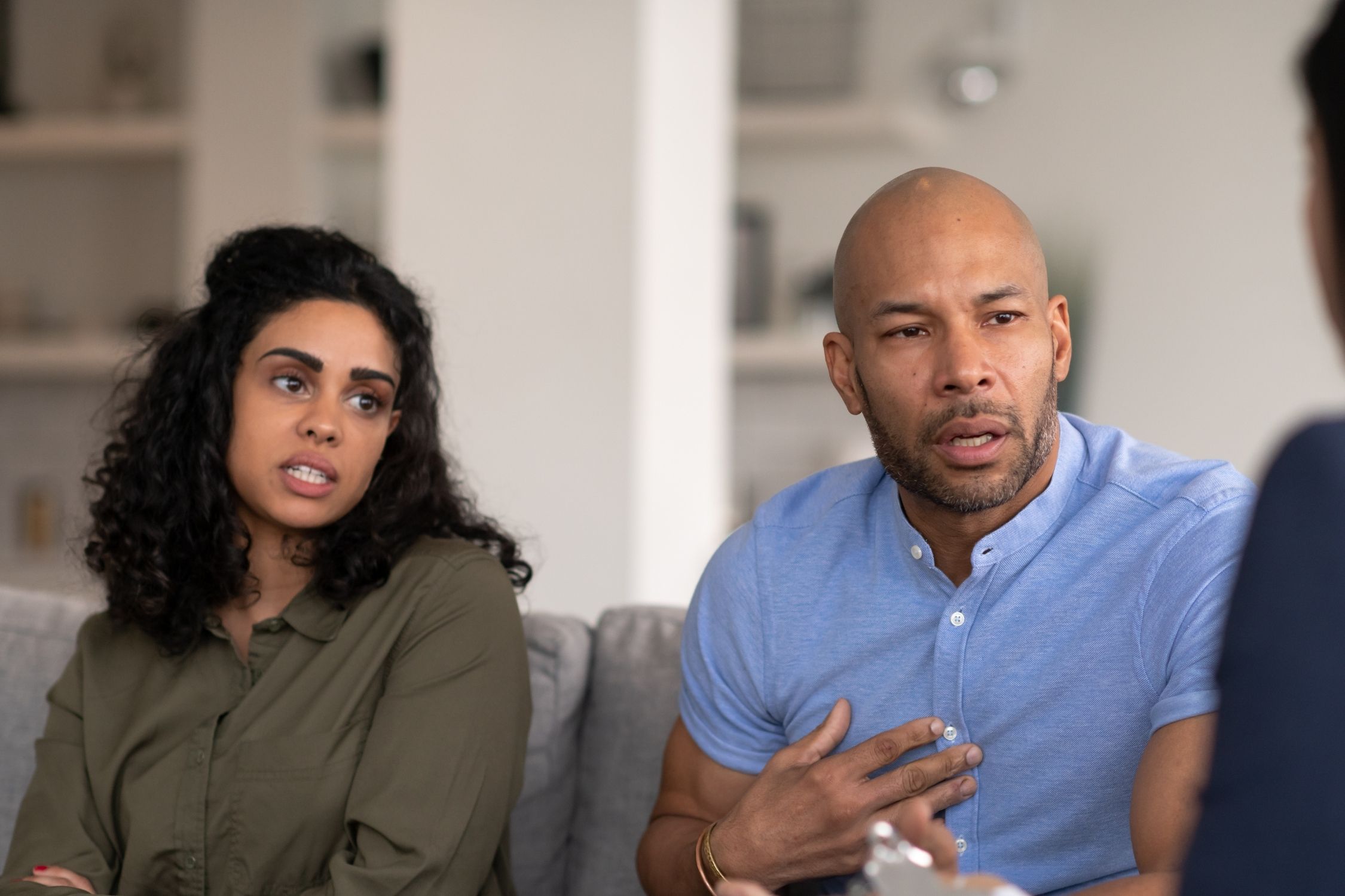 Couple in therapy